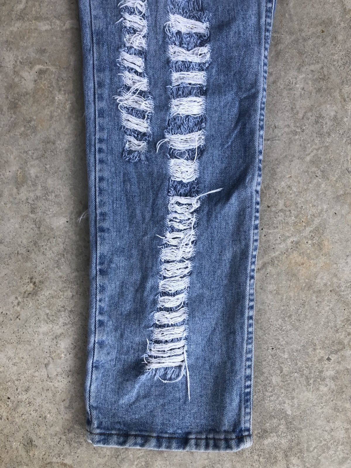 Japanese Brand Rare Riders Distressed Denim style rick owen Size US 34 / EU 50 - 3 Thumbnail