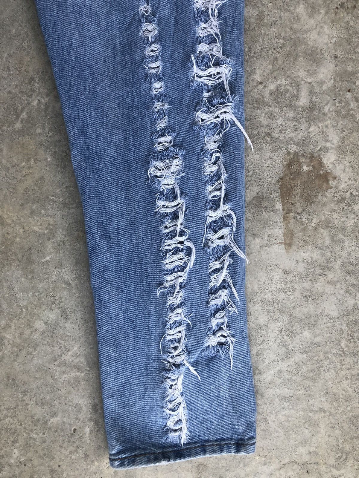 Japanese Brand Rare Riders Distressed Denim style rick owen Size US 34 / EU 50 - 14 Thumbnail