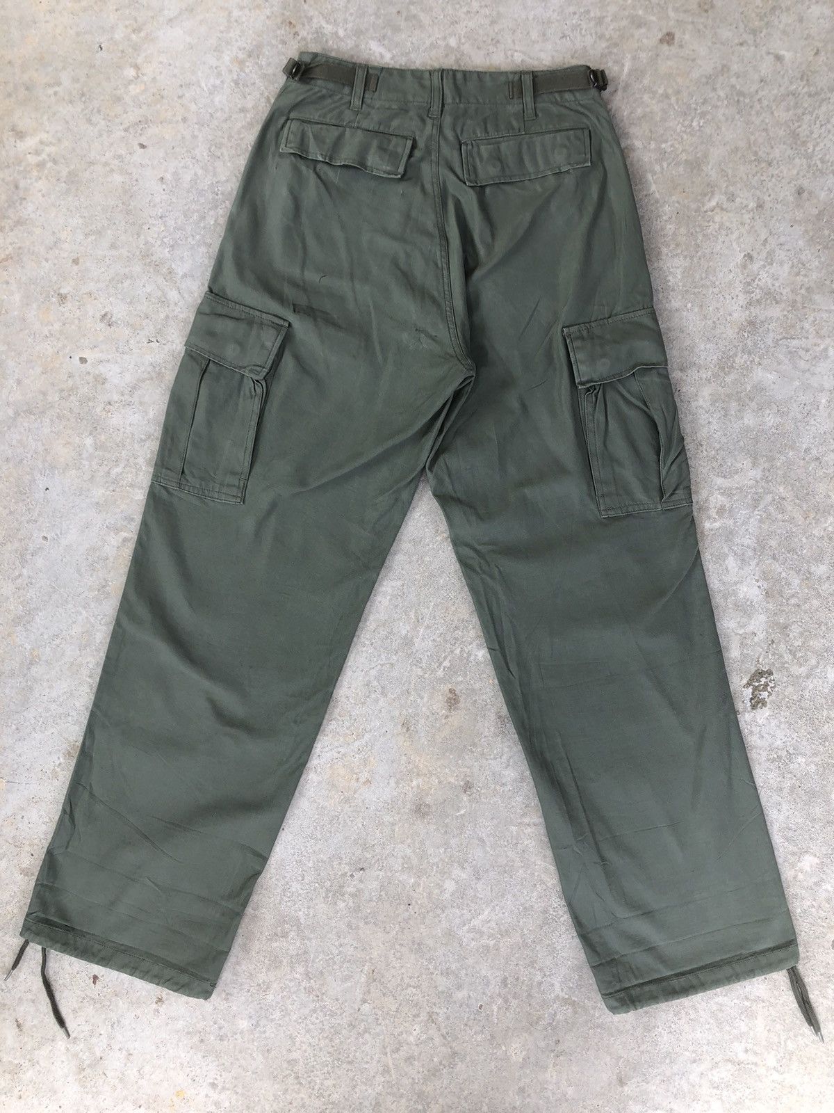 Japanese Brand Army Combat Cargo Pants Tactical Multipocket Bondage Size US 28 / EU 44 - 2 Thumbnail