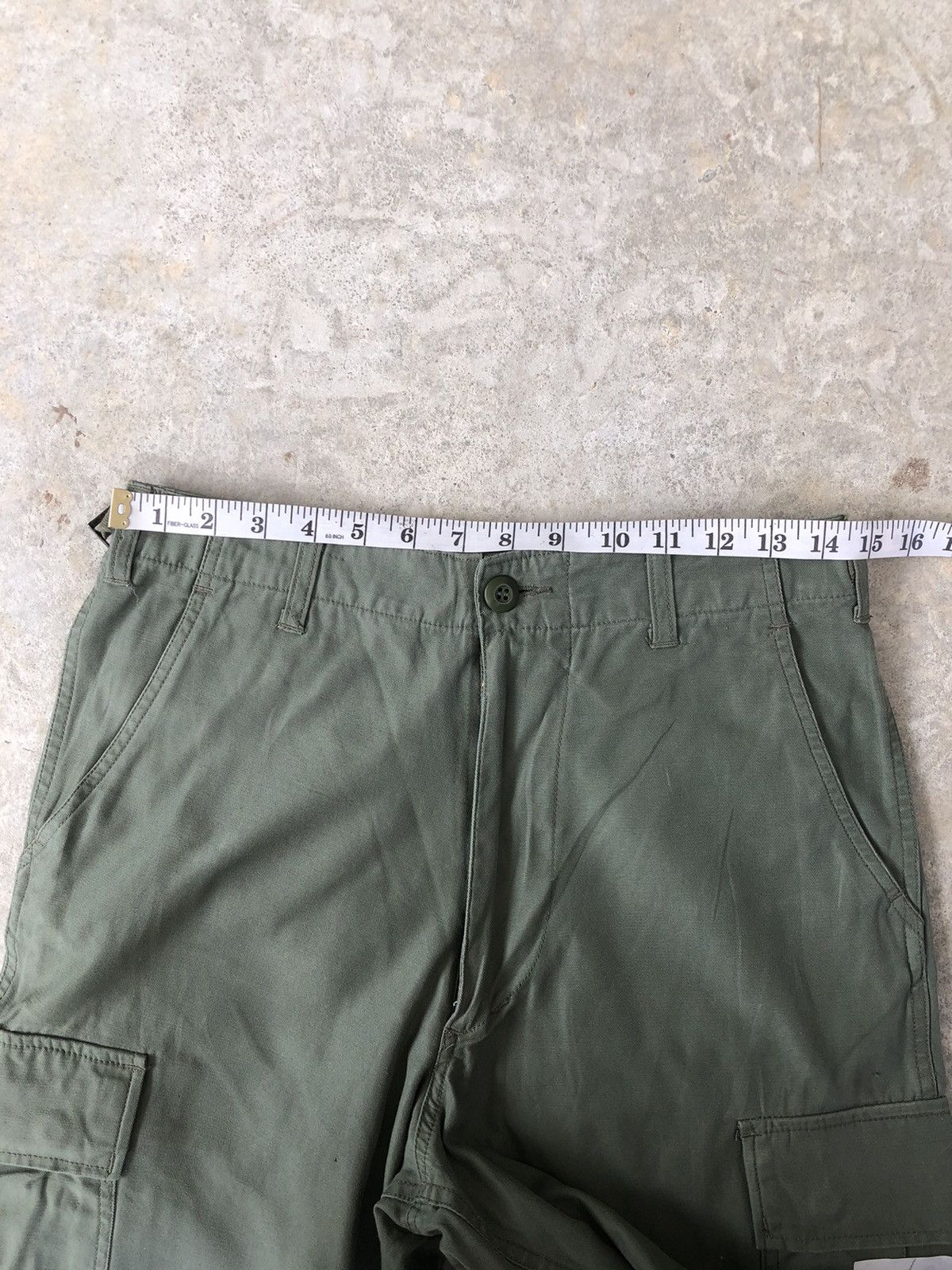 Japanese Brand Army Combat Cargo Pants Tactical Multipocket Bondage Size US 28 / EU 44 - 14 Thumbnail