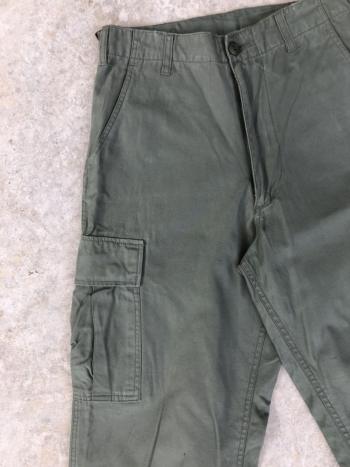 Japanese Brand Army Combat Cargo Pants Tactical Multipocket Bondage Size US 28 / EU 44 - 3 Thumbnail