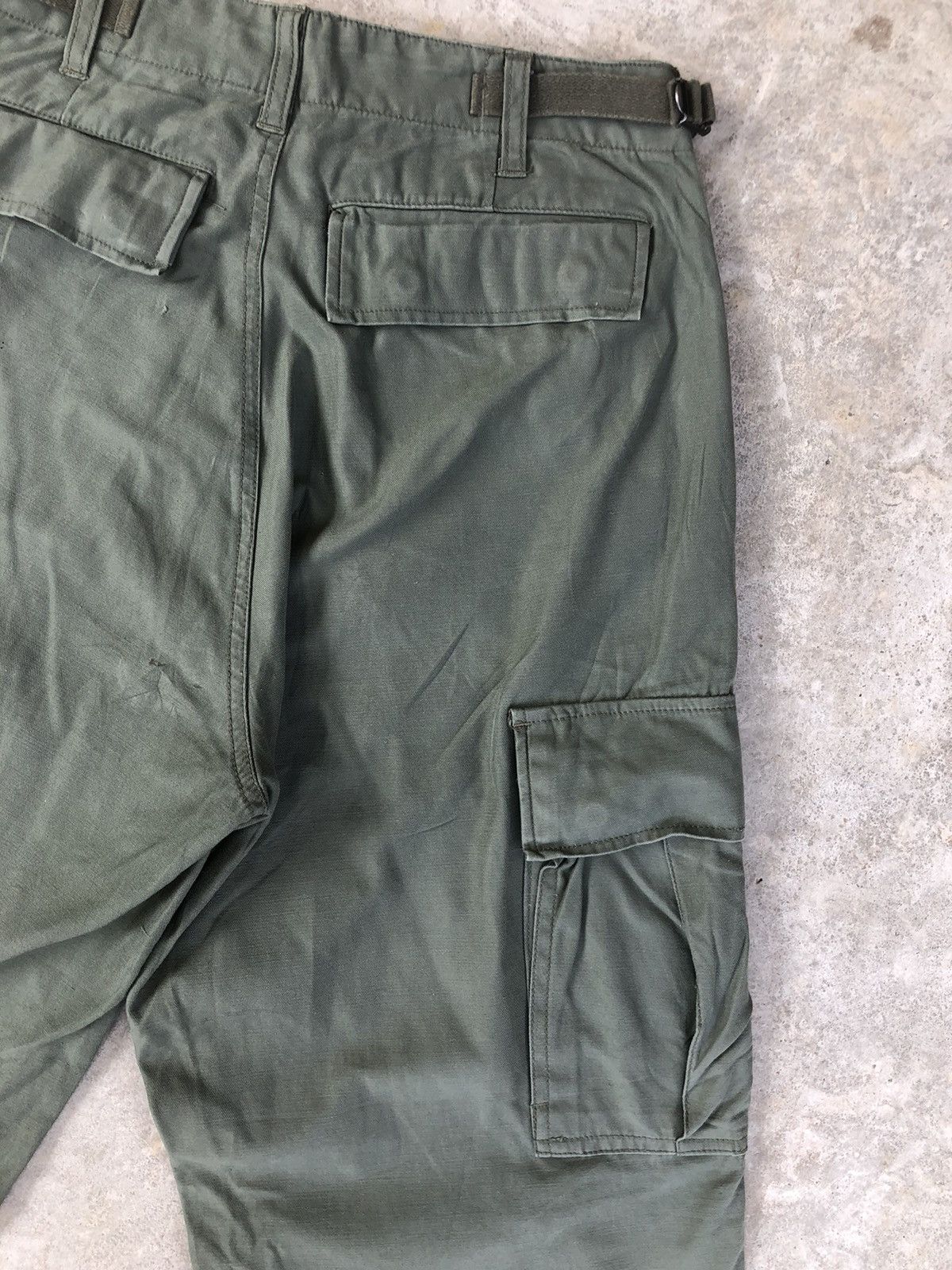 Japanese Brand Army Combat Cargo Pants Tactical Multipocket Bondage Size US 28 / EU 44 - 9 Thumbnail