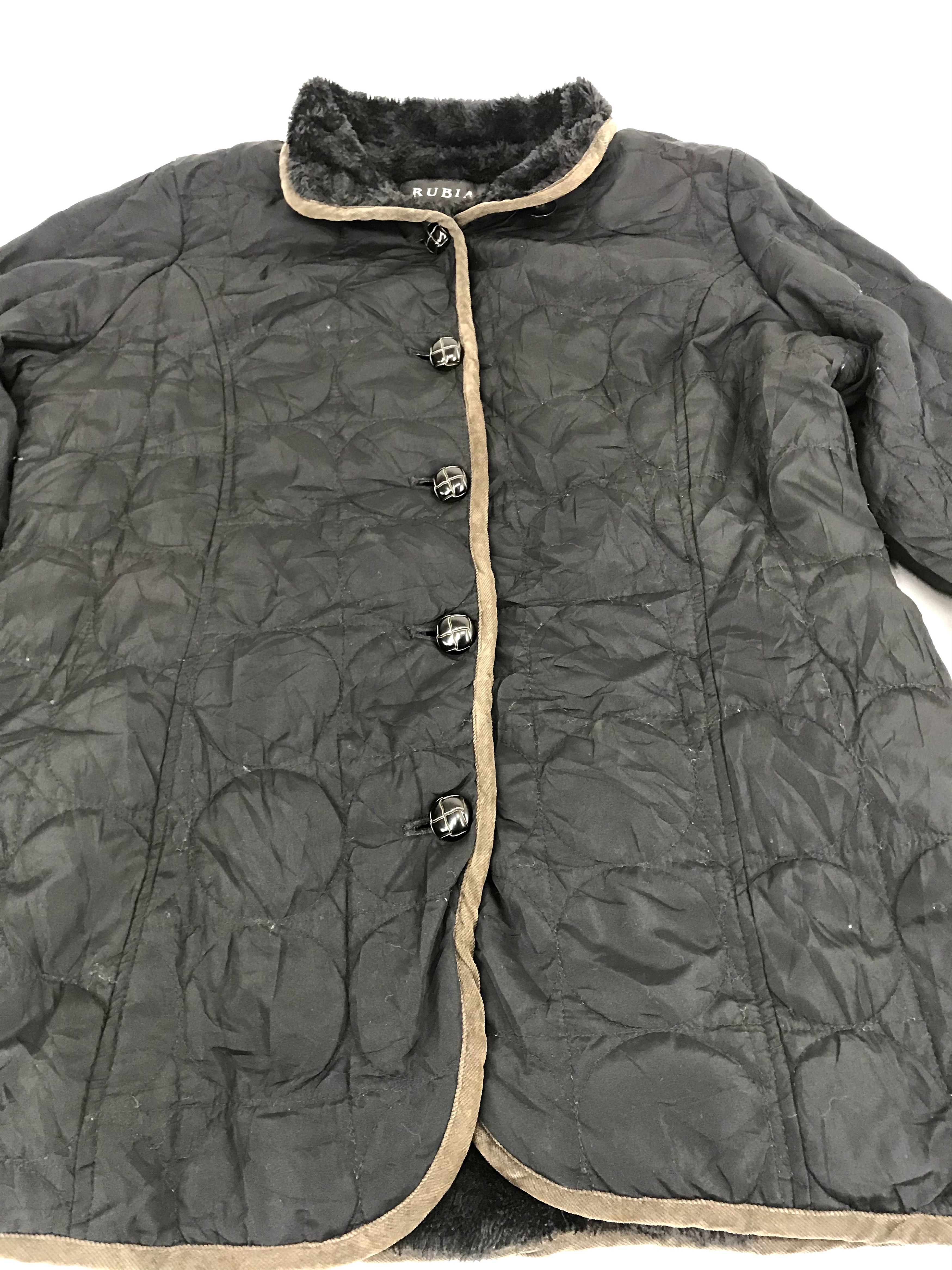 Japanese Brand Vintage Rubia Quilted Sherpa Inner Jacket Style Streetwear Size US M / EU 48-50 / 2 - 3 Thumbnail