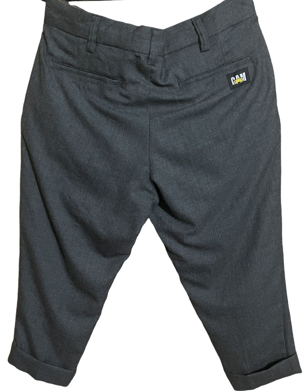 COFFE AND MILK X BEAMS CROPPER PANTS WOOL JAPAN