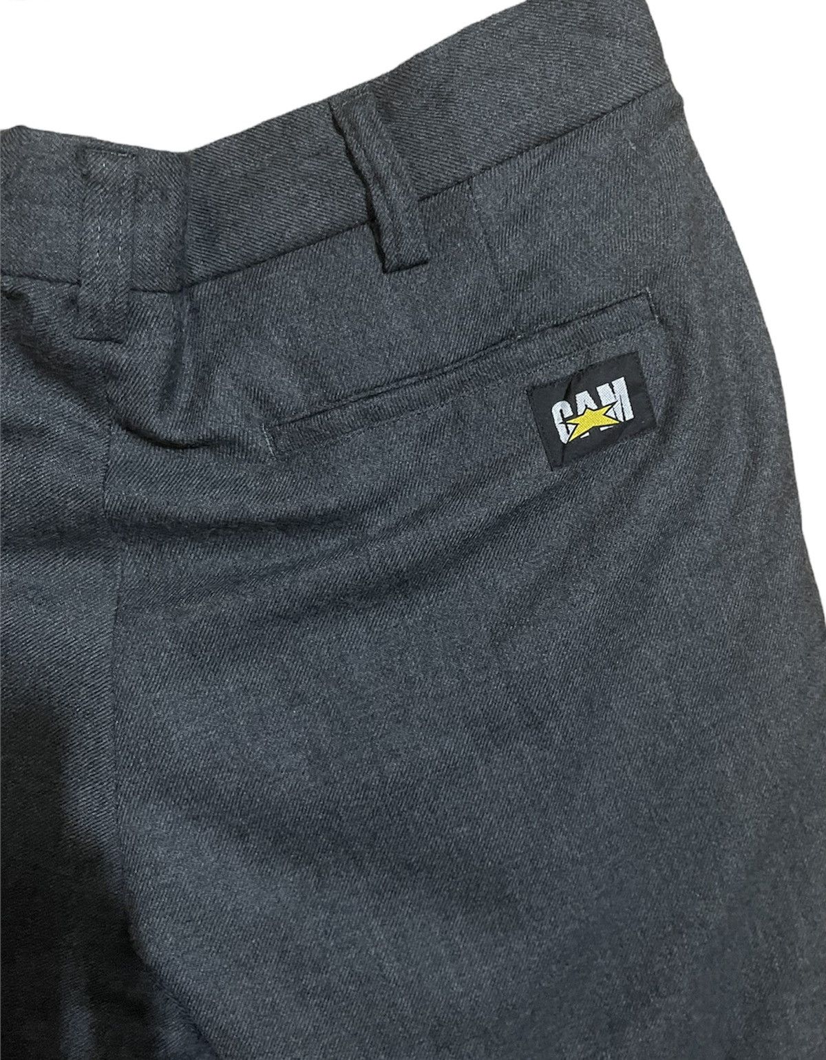 COFFE AND MILK X BEAMS CROPPER PANTS WOOL JAPAN