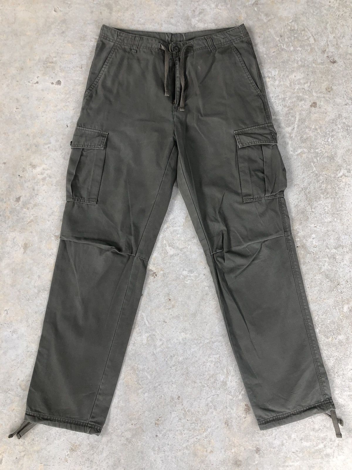 image of Seditionaries x The Smiths Smith’S American Cargo Pants Tactical Multiocket Bondage in Green (Size 