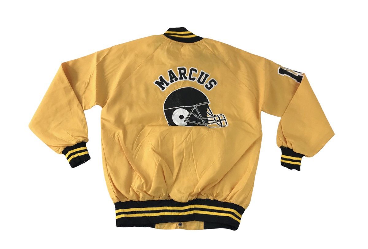 Vintage MLB Baseball Marcus Varsity Jacket Snap Button K2251j Size US M / EU 48-50 / 2 - 1 Thumbnail
