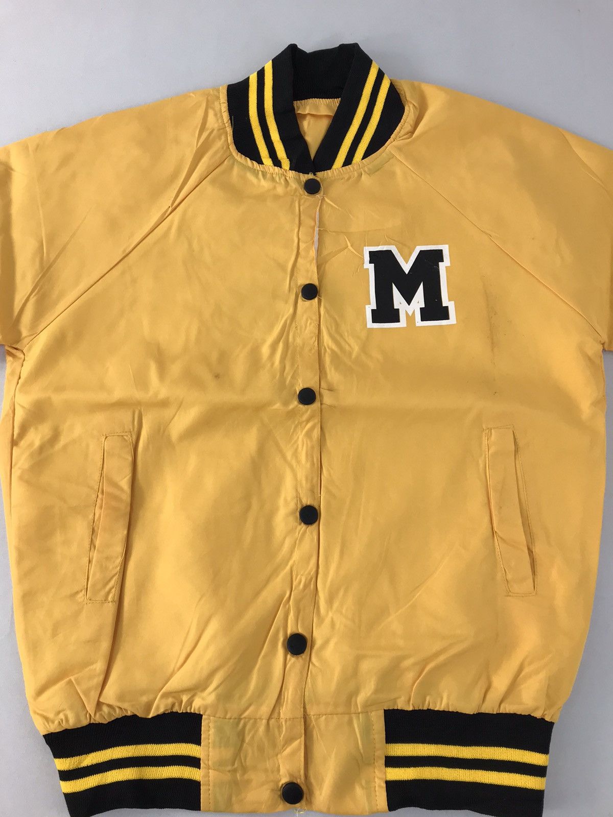 Vintage MLB Baseball Marcus Varsity Jacket Snap Button K2251j Size US M / EU 48-50 / 2 - 3 Thumbnail