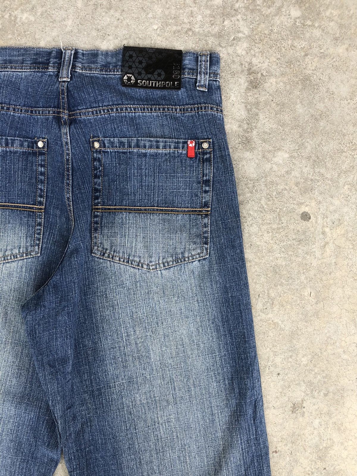 Southpole Southpole Baggy Jeans Hip Hop Distressed Jeans Size US 36 / EU 52 - 10 Thumbnail