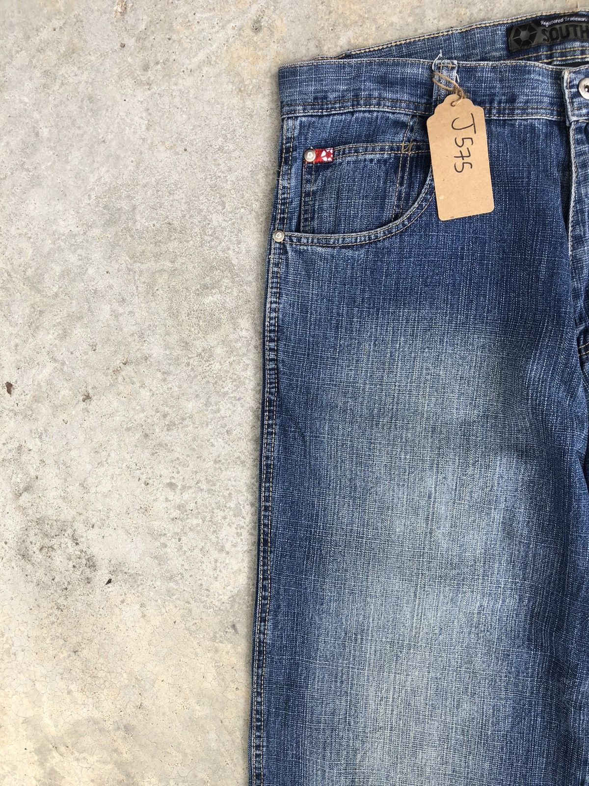 Southpole Southpole Baggy Jeans Hip Hop Distressed Jeans Size US 36 / EU 52 - 4 Thumbnail