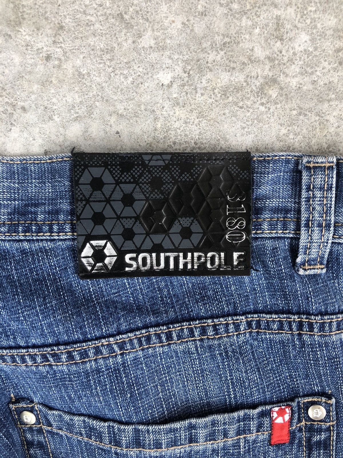 Southpole Southpole Baggy Jeans Hip Hop Distressed Jeans Size US 36 / EU 52 - 13 Thumbnail