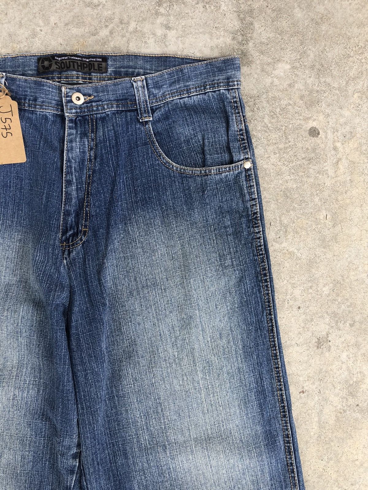 Southpole Southpole Baggy Jeans Hip Hop Distressed Jeans Size US 36 / EU 52 - 5 Thumbnail