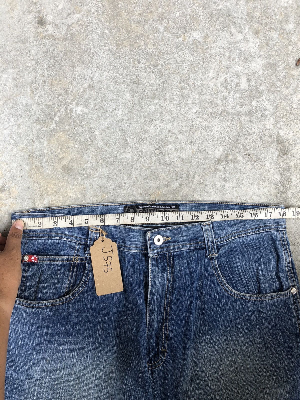 Southpole Southpole Baggy Jeans Hip Hop Distressed Jeans Size US 36 / EU 52 - 15 Thumbnail