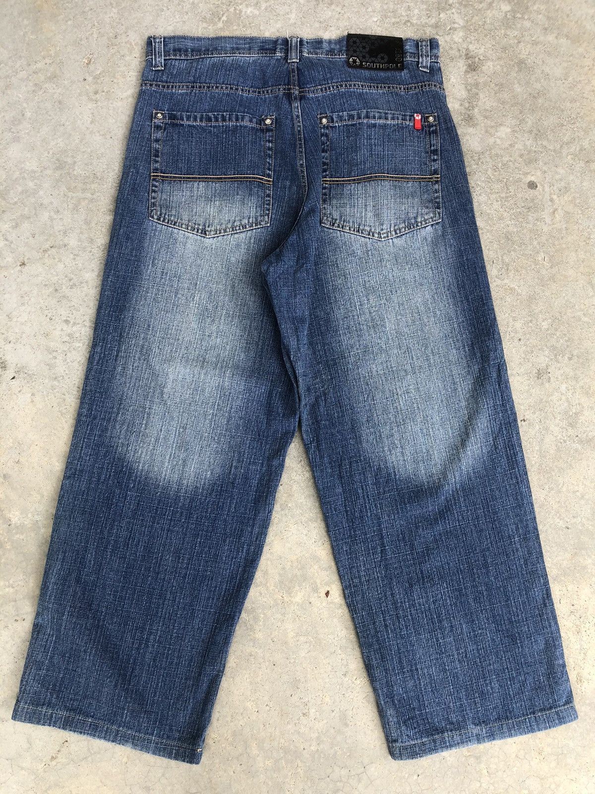 Southpole Southpole Baggy Jeans Hip Hop Distressed Jeans Size US 36 / EU 52 - 1 Thumbnail