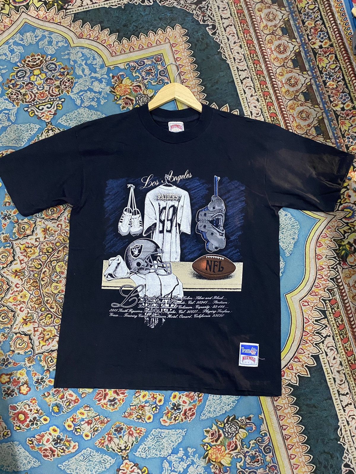 NFL Vintage Los Angeles Raiders NFL tshirt Size US M / EU 48-50 / 2 - 1 Thumbnail