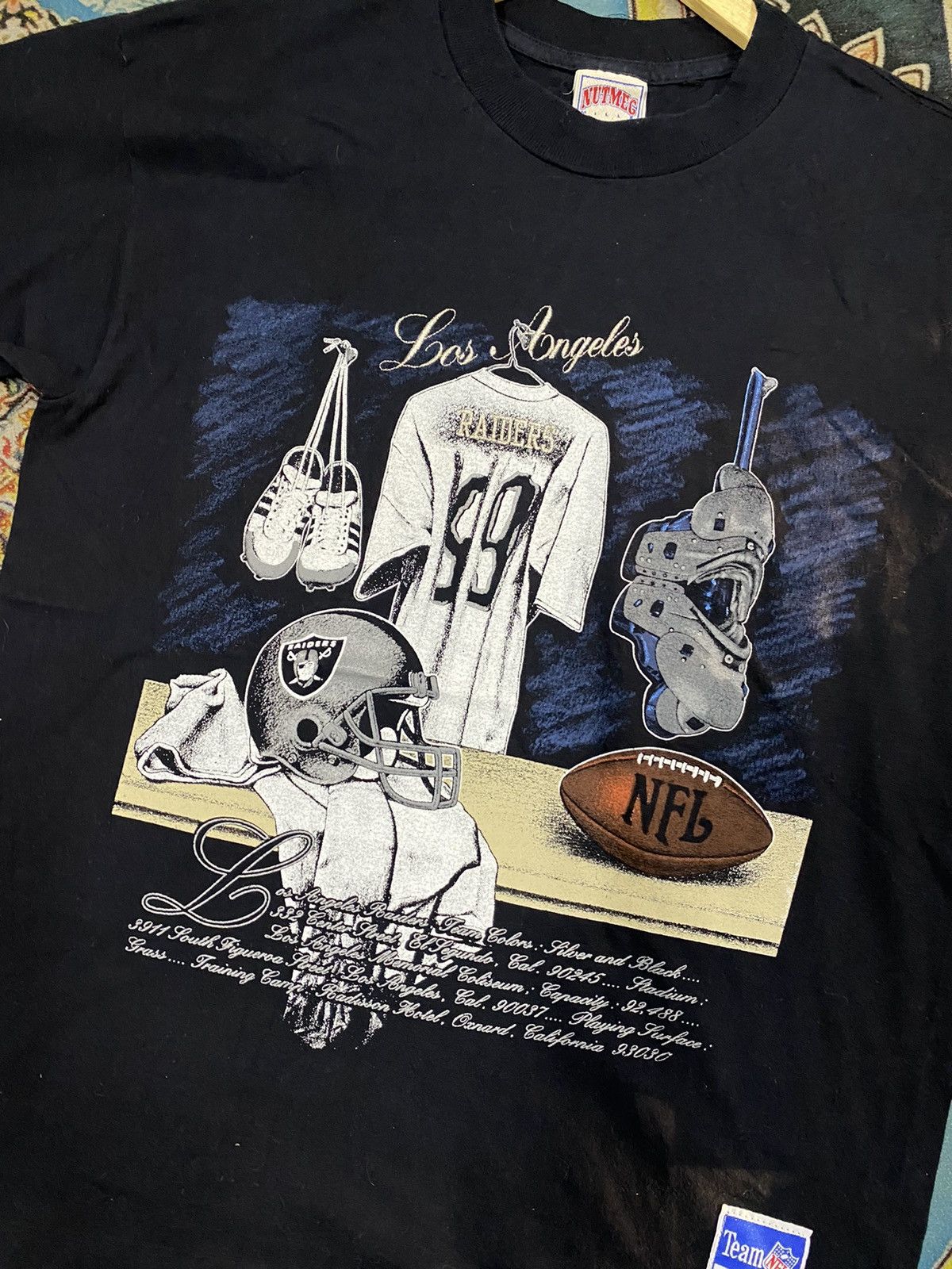 NFL Vintage Los Angeles Raiders NFL tshirt Size US M / EU 48-50 / 2 - 2 Thumbnail