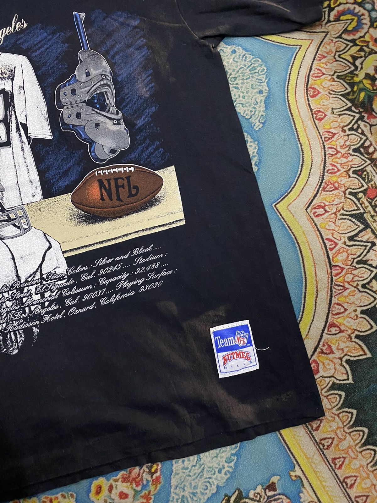 NFL Vintage Los Angeles Raiders NFL tshirt Size US M / EU 48-50 / 2 - 4 Thumbnail