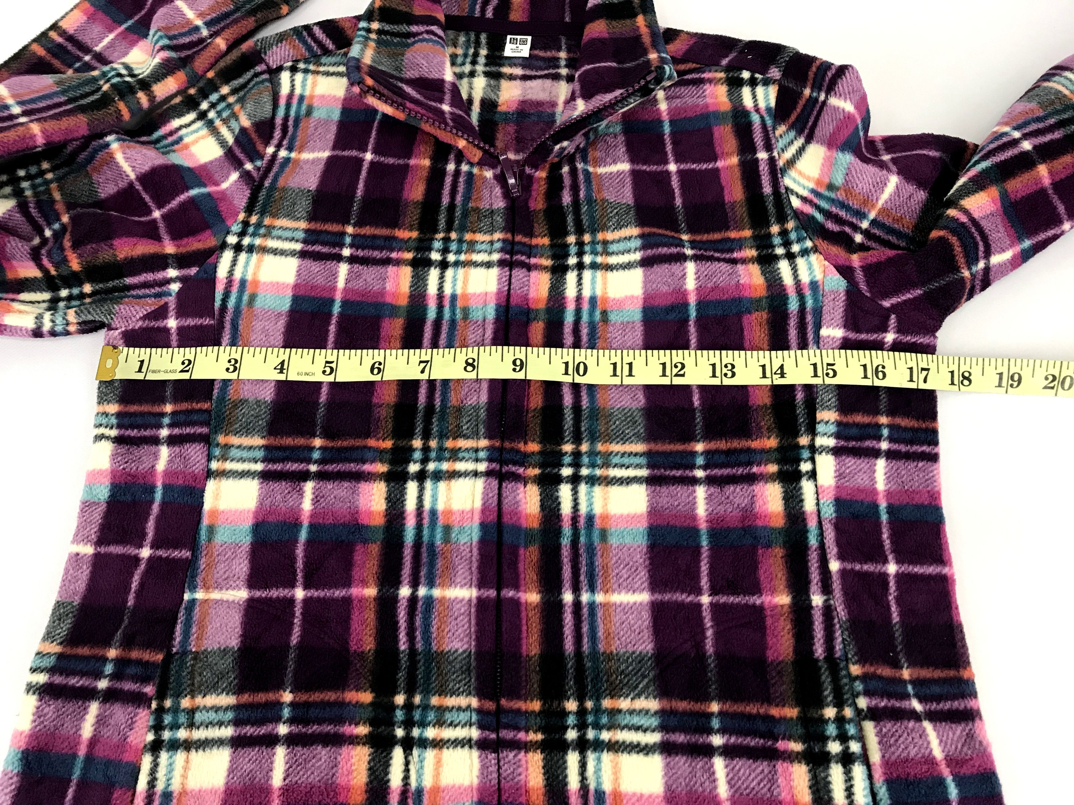Japanese Brand Vintage Style Fleece Plaid Check Jacket Japanese Brand Size S / US 4 / IT 40 - 9 Thumbnail