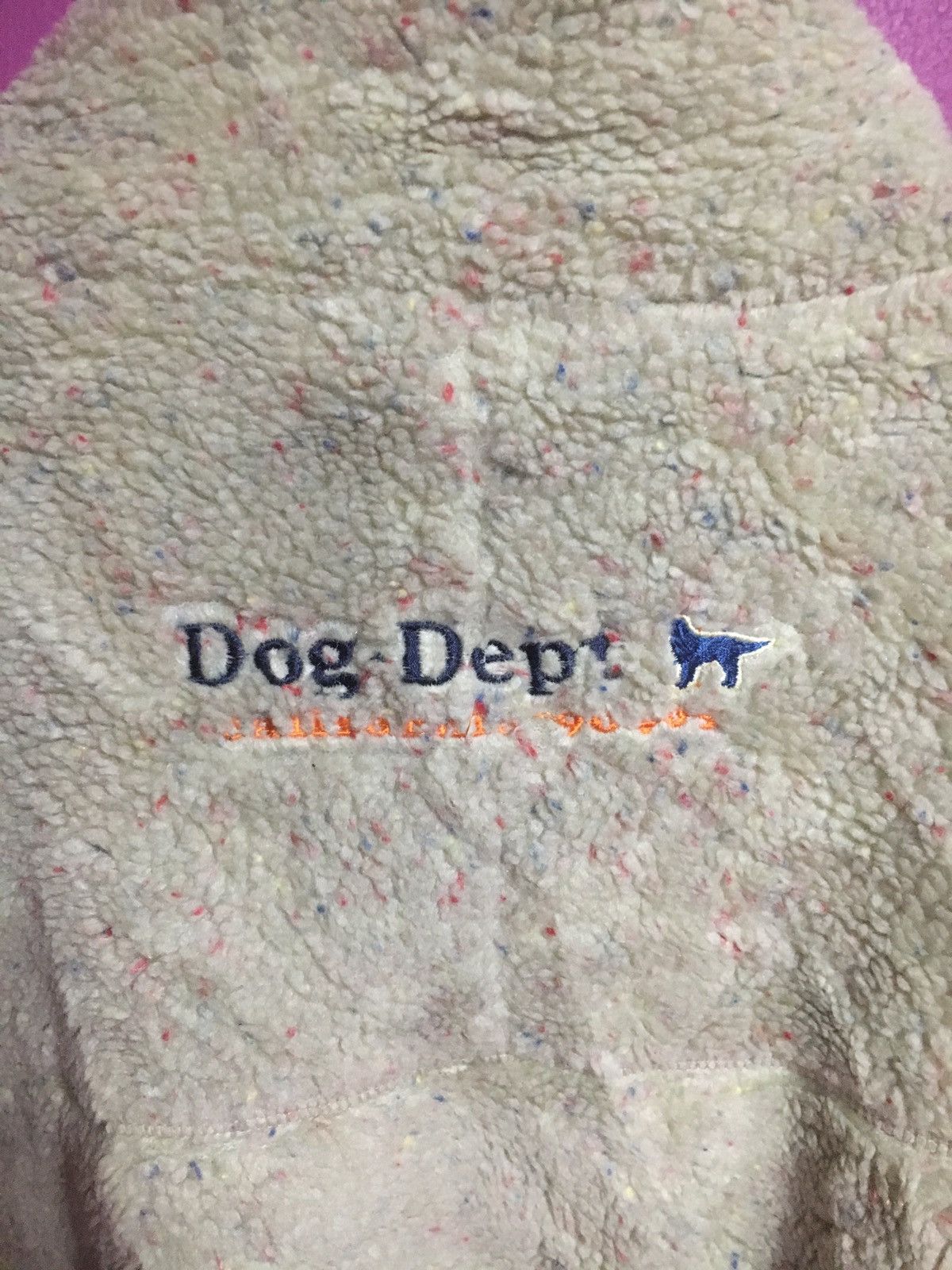 Japanese Brand DOG DEPT CREAM SIZE XL FLEECE JACKET JAPAN Size US XL / EU 56 / 4 - 3 Thumbnail