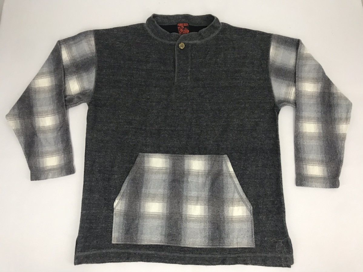 Japanese Brand Vintage M.Brothers New Image Sweatshirt Winter Size US XL / EU 56 / 4 - 1 Thumbnail