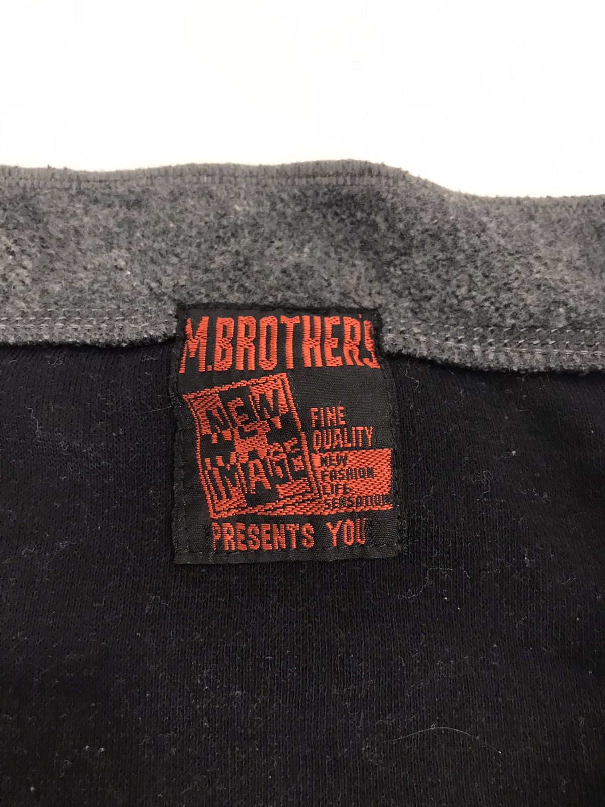 Japanese Brand Vintage M.Brothers New Image Sweatshirt Winter Size US XL / EU 56 / 4 - 3 Thumbnail