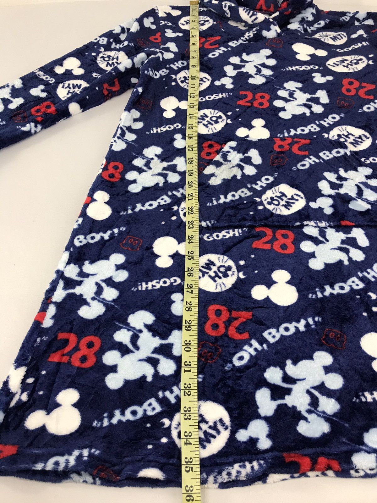 Mickey Mouse Mickey Mouse Long Over Printed Design Fleece Sweatshirt Size L / US 10 / IT 46 - 8 Thumbnail