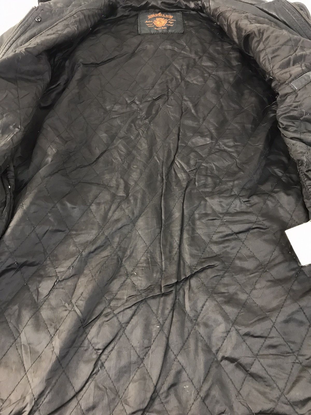 Japanese Brand Classic Leather Jacket Classic Fashion Brand Quilted Inner Size US L / EU 52-54 / 3 - 5 Thumbnail