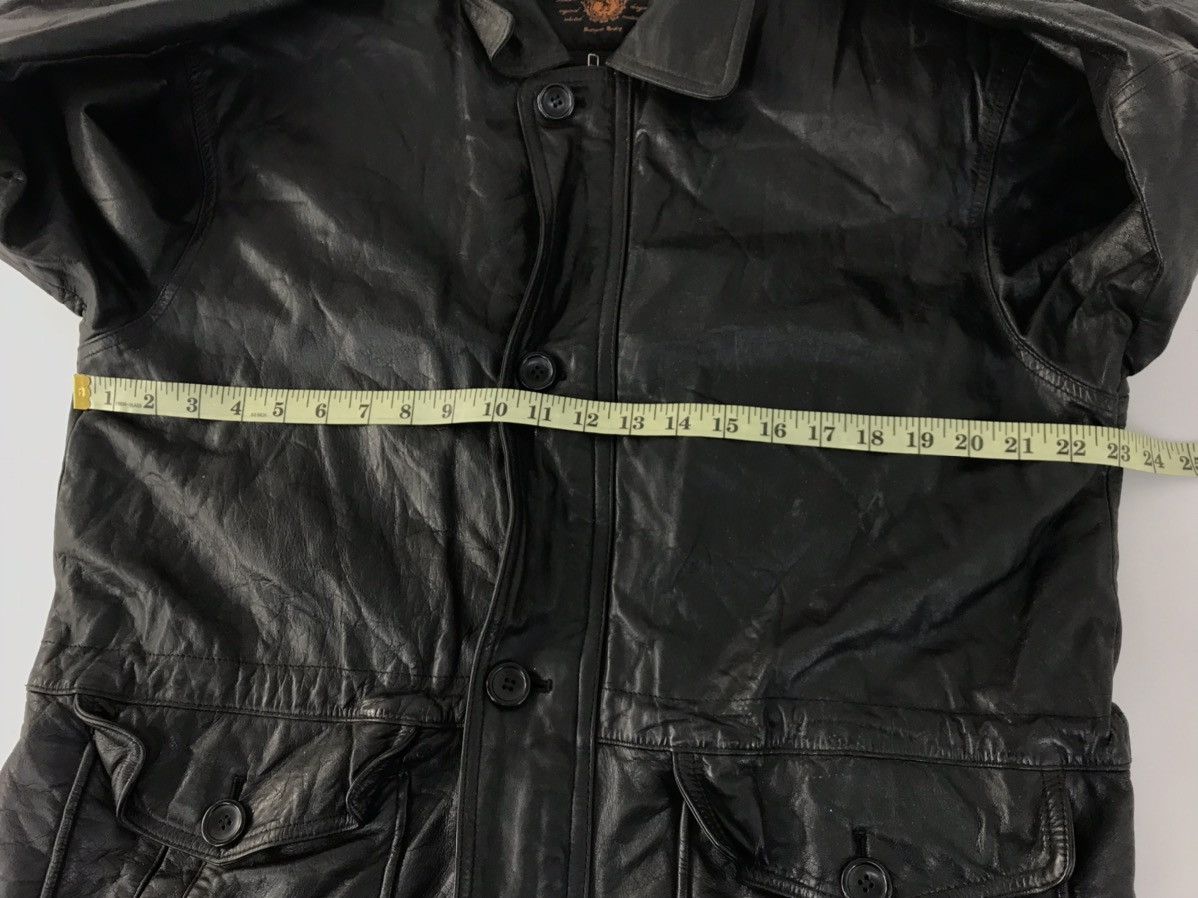 Japanese Brand Classic Leather Jacket Classic Fashion Brand Quilted Inner Size US L / EU 52-54 / 3 - 10 Thumbnail