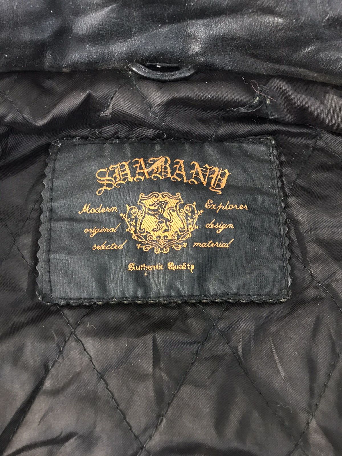 Japanese Brand Classic Leather Jacket Classic Fashion Brand Quilted Inner Size US L / EU 52-54 / 3 - 6 Thumbnail