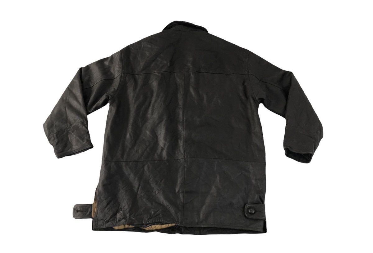 Japanese Brand Classic Leather Jacket Classic Fashion Brand Quilted Inner Size US L / EU 52-54 / 3 - 9 Thumbnail