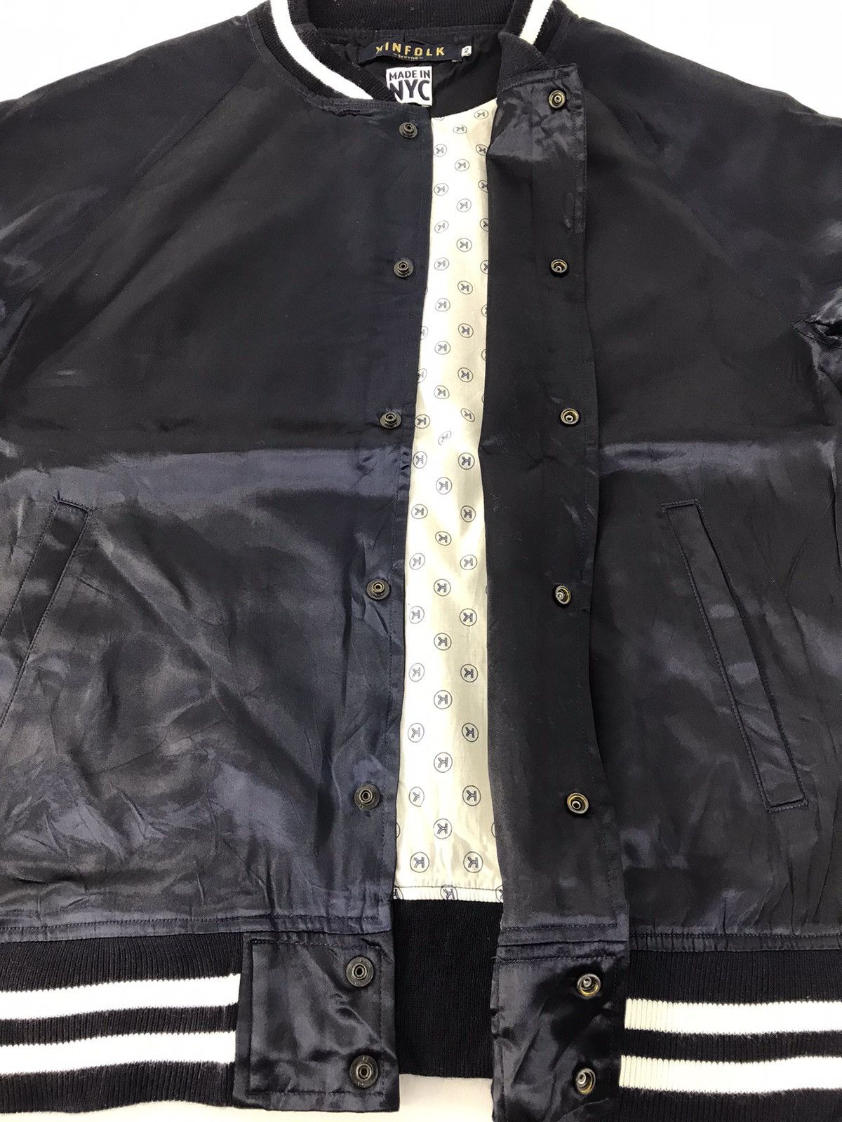 Kinfolk Vintage Kinfolk USA 94wythe NYC Varsity Jacket Snap Button Size US M / EU 48-50 / 2 - 5 Thumbnail