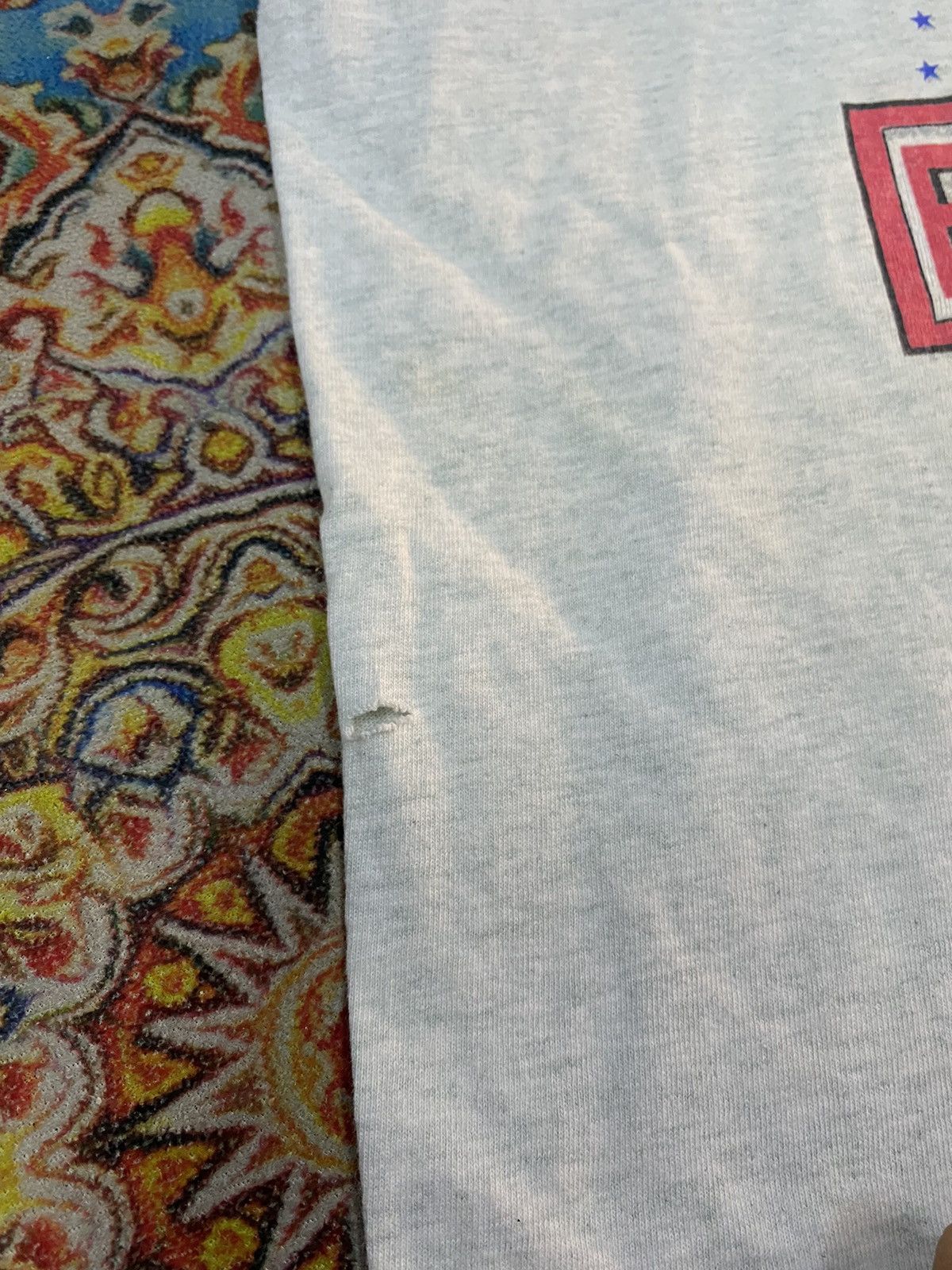 Fruit Of The Loom × NBA × Vintage Vintage 1992 NBA FINALS Chicago Bulls vs Portland Blazers Size US XL / EU 56 / 4 - 6 Thumbnail