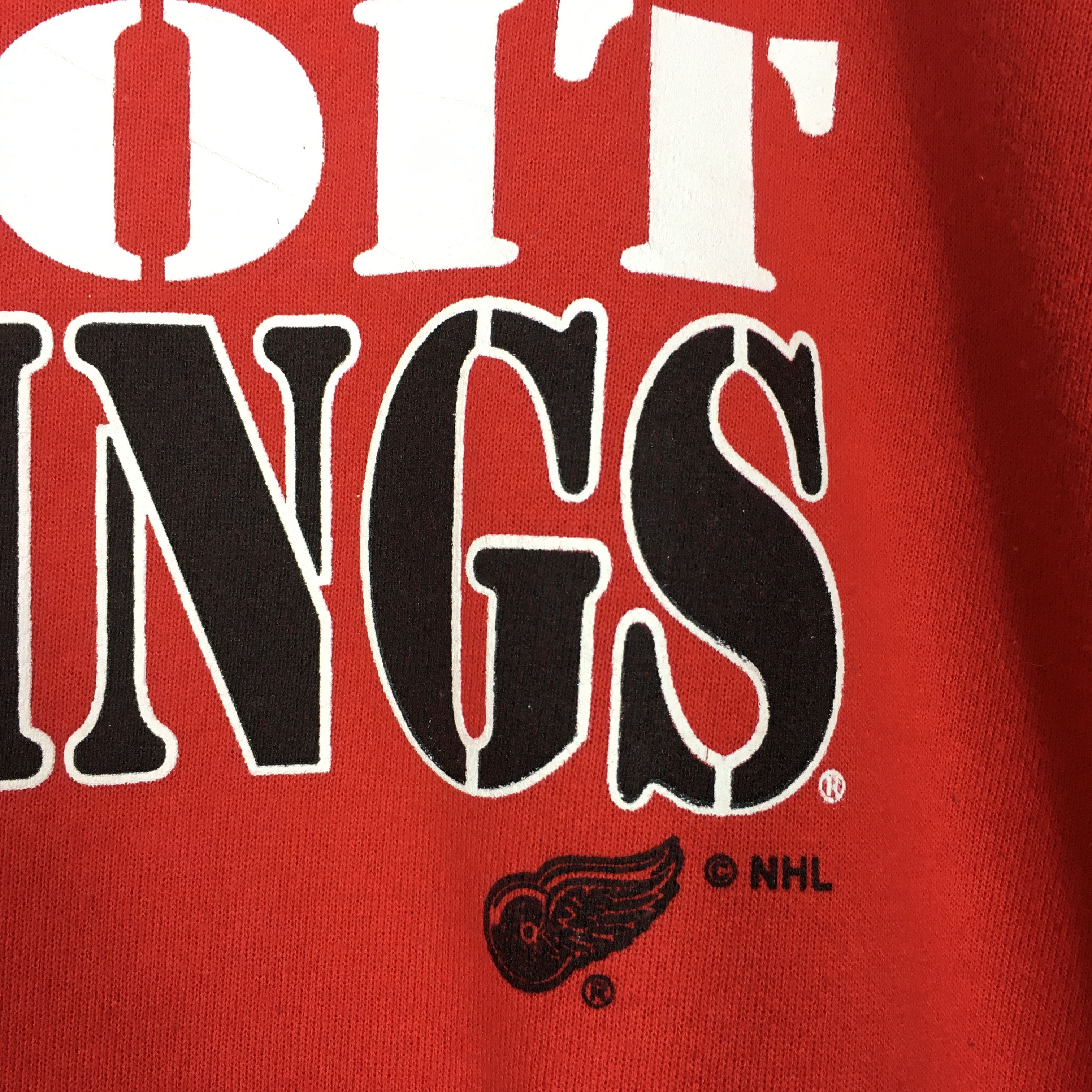 NHL × Russell Athletic × Vintage Vintage Detroit Red Wings Nhl Sweatshirt Oversize Size US XXL / EU 58 / 5 - 5 Thumbnail