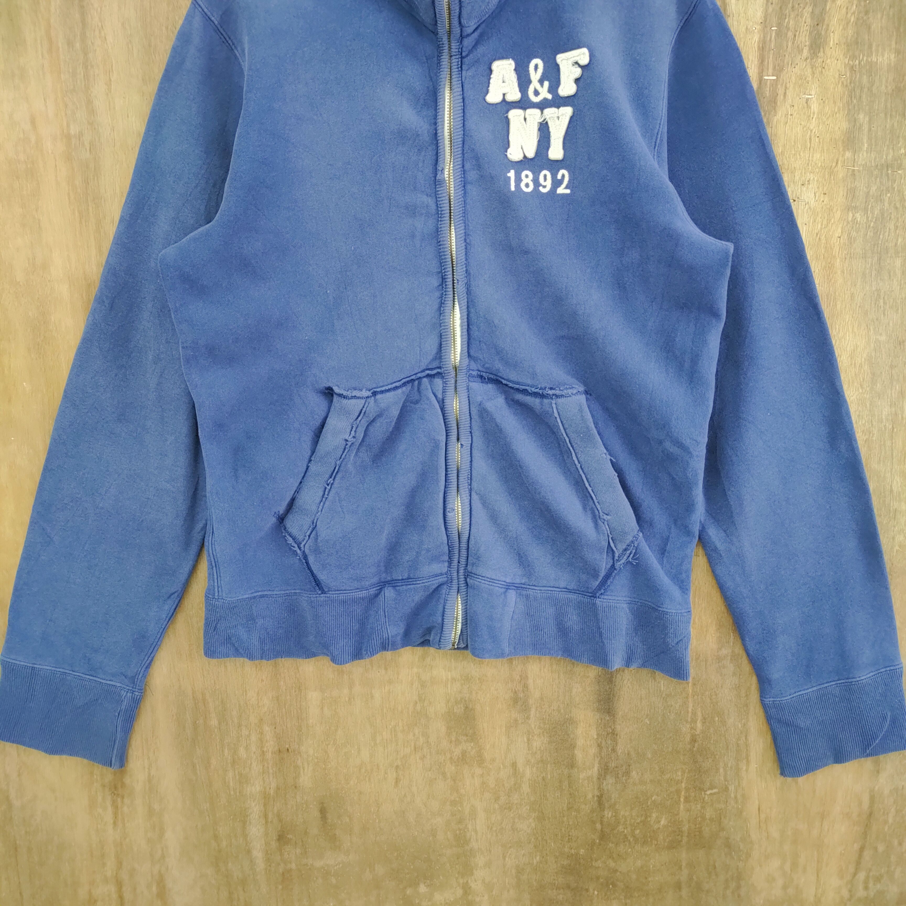 Abercrombie & Fitch × Vintage × X-LARGE ABERCROMBIE AND FITCH X-LARGE DISTRESSED FADED SWEATSHIRT Size US L / EU 52-54 / 3 - 5 Thumbnail