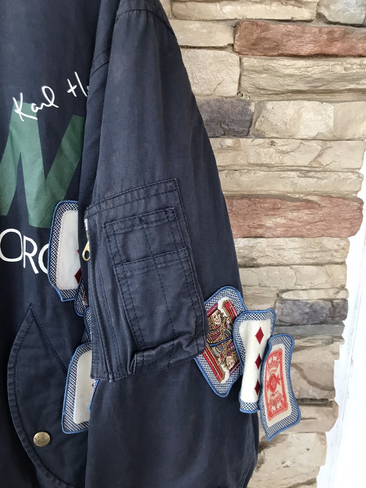 じ*ロ様 Karl Helmut PINK HOUSE A-2 real mou Rare Vintage Pink House