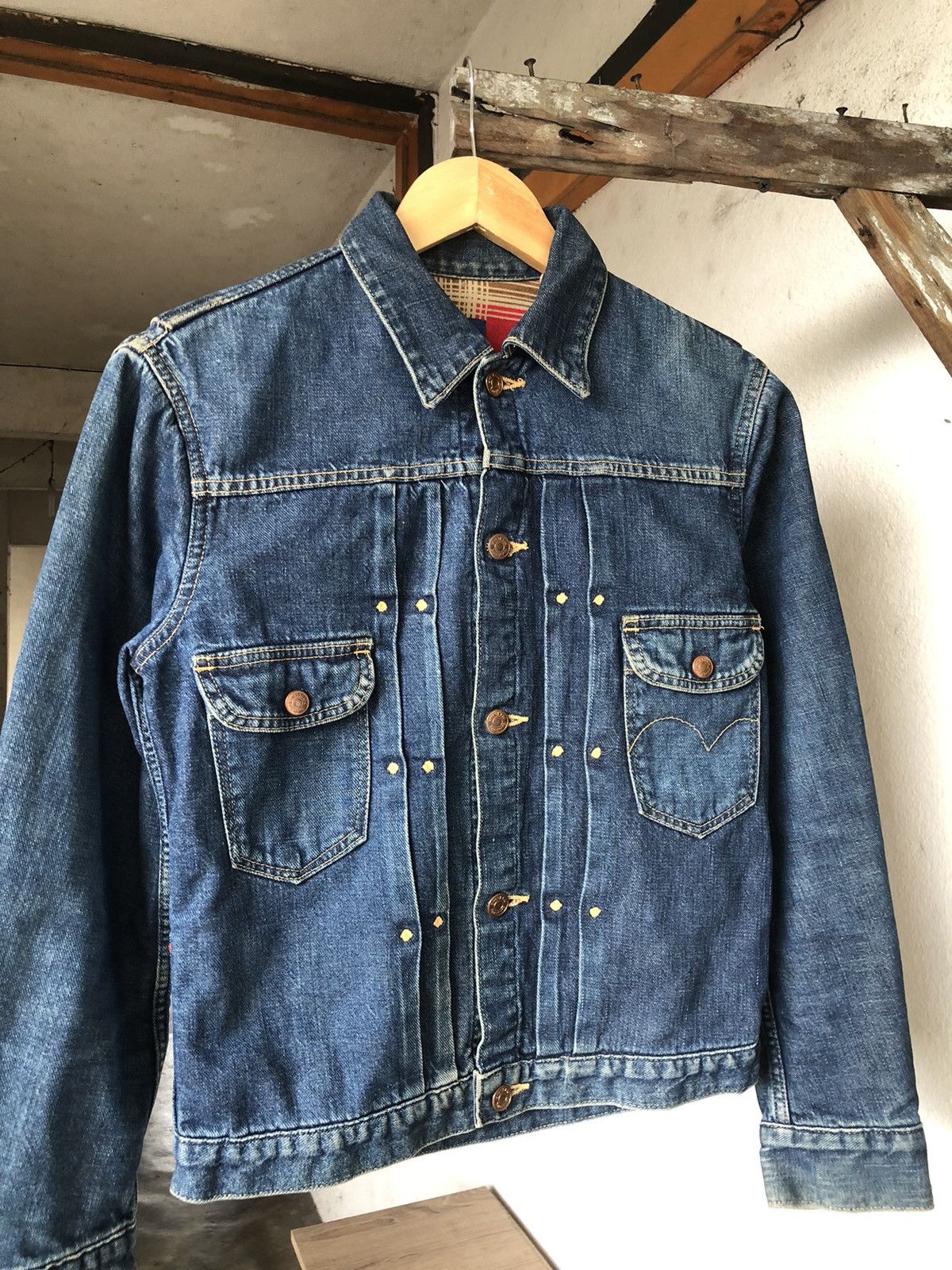Hysteric Glamour Rare❗️Vintage Hysteric Glamour Denim Trucker Jacket Size M / US 6-8 / IT 42-44 - 7 Thumbnail