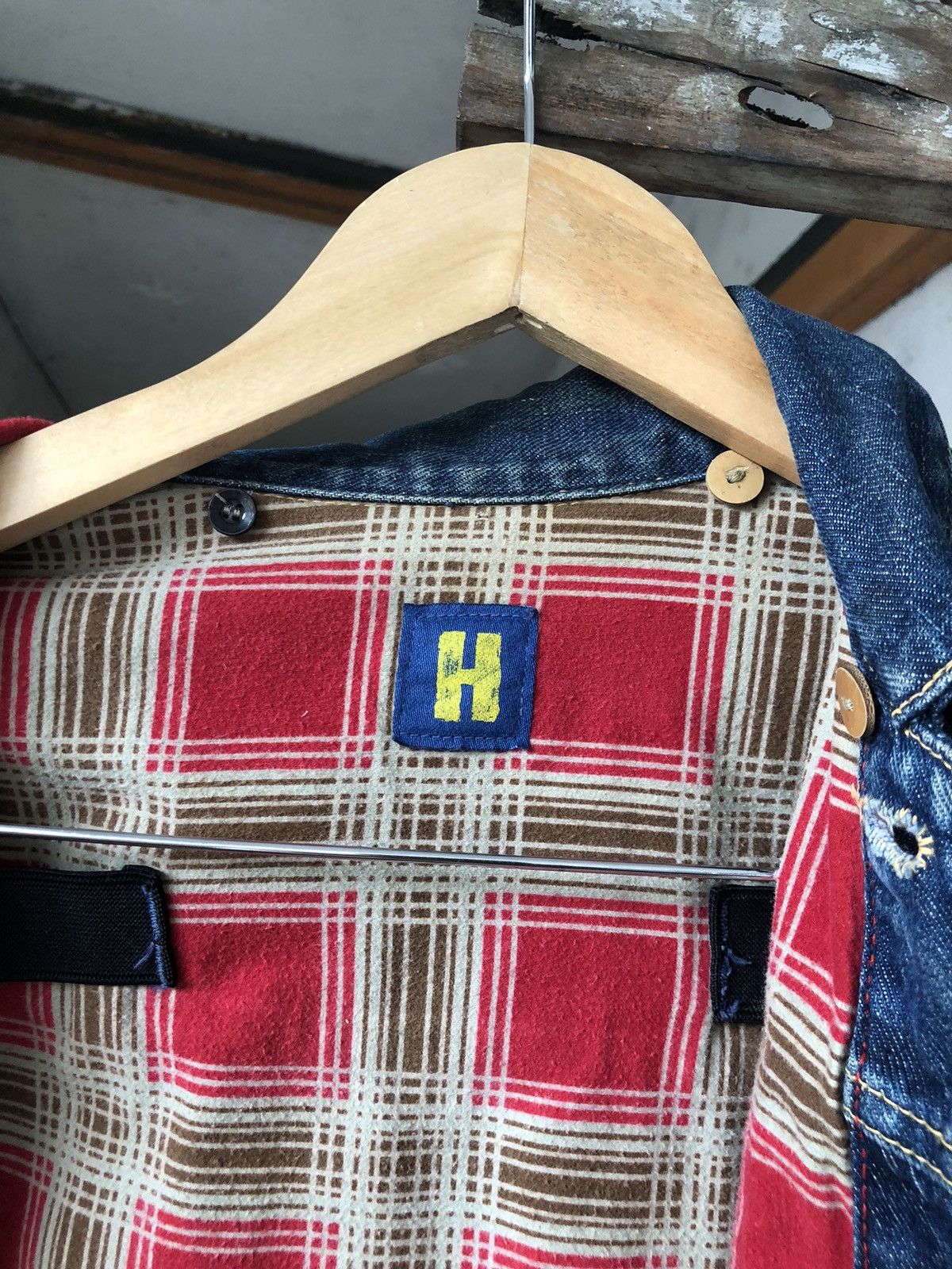 Hysteric Glamour Rare❗️Vintage Hysteric Glamour Denim Trucker Jacket Size M / US 6-8 / IT 42-44 - 21 Thumbnail