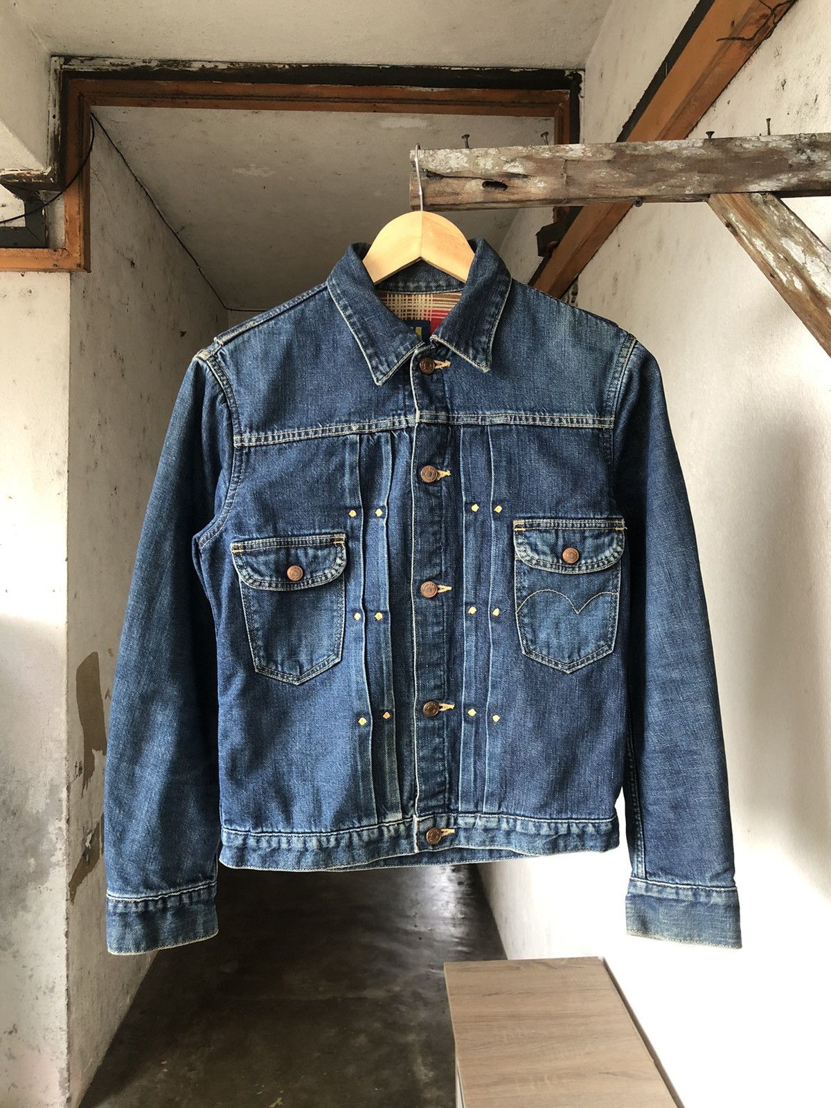 Hysteric Glamour Rare❗️Vintage Hysteric Glamour Denim Trucker Jacket Size M / US 6-8 / IT 42-44 - 4 Thumbnail