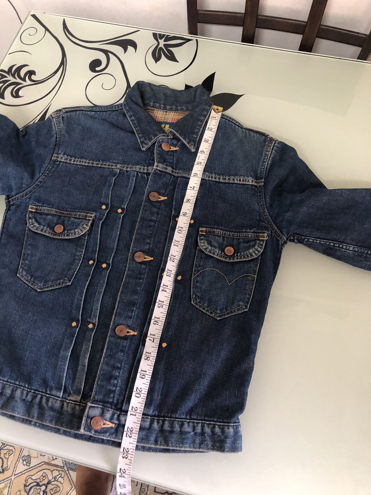 Hysteric Glamour Rare❗️Vintage Hysteric Glamour Denim Trucker Jacket Size M / US 6-8 / IT 42-44 - 24 Thumbnail