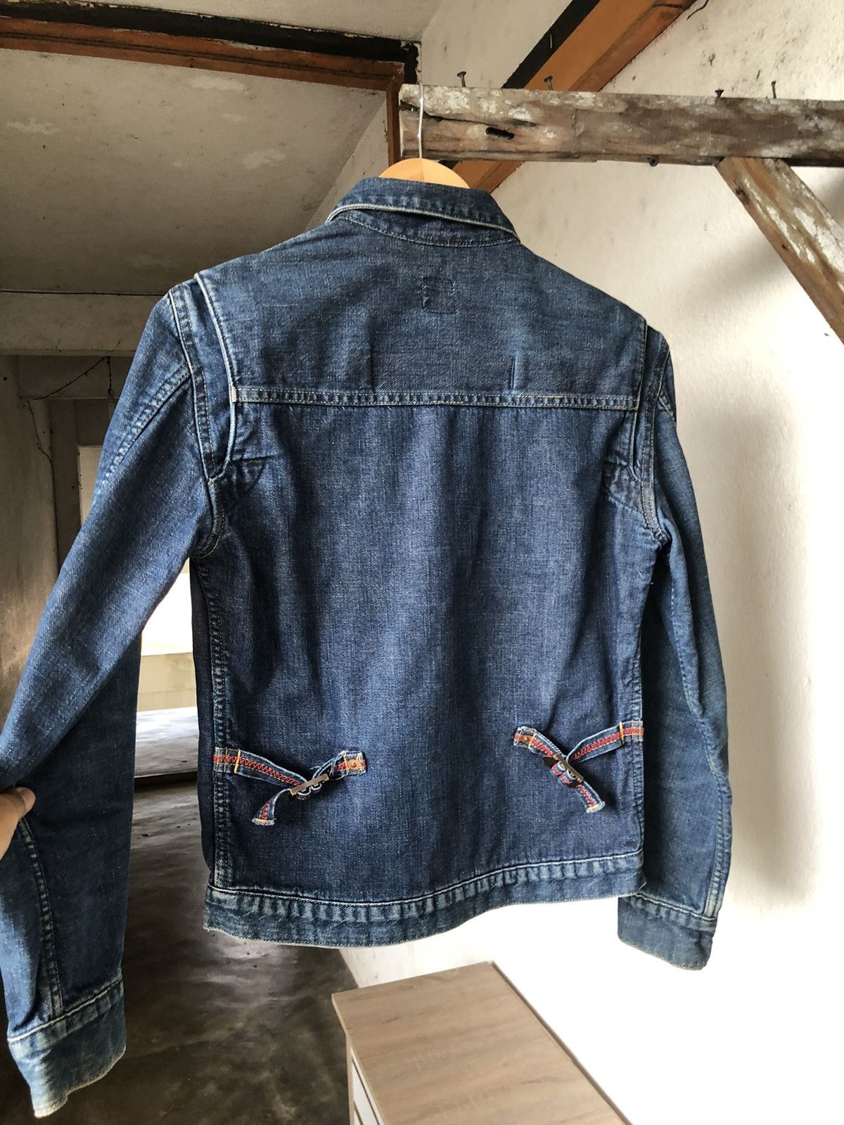 Hysteric Glamour Rare❗️Vintage Hysteric Glamour Denim Trucker Jacket Size M / US 6-8 / IT 42-44 - 17 Thumbnail