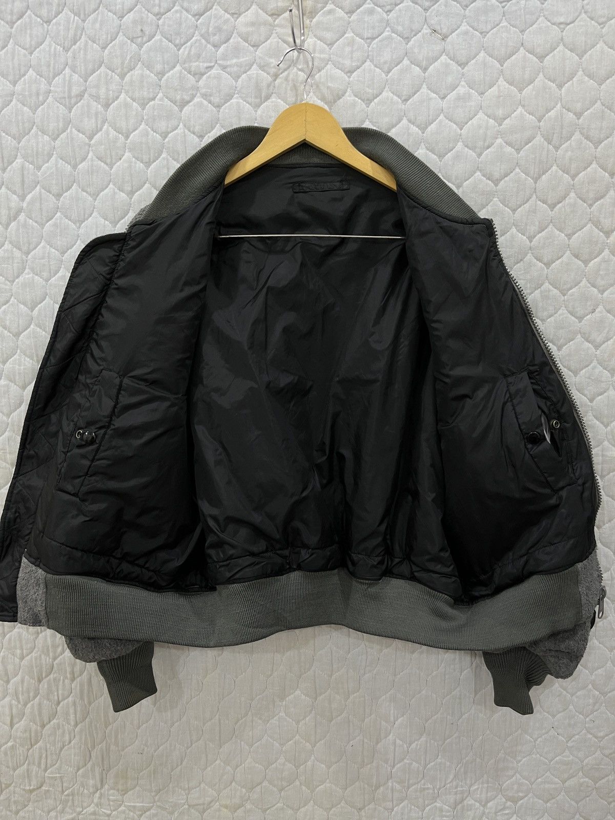 Japanese Brand (Aaa). UNITED GEAR RIVERSIBLE BOMBER JACKET Size US M / EU 48-50 / 2 - 7 Thumbnail
