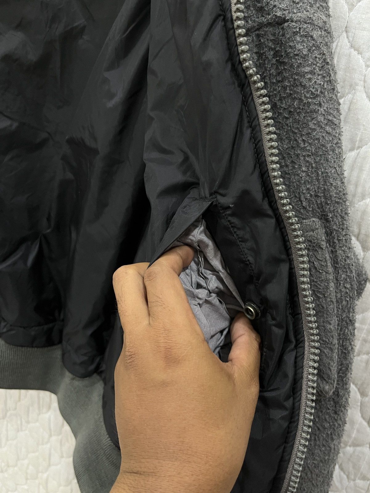Japanese Brand (Aaa). UNITED GEAR RIVERSIBLE BOMBER JACKET Size US M / EU 48-50 / 2 - 8 Thumbnail