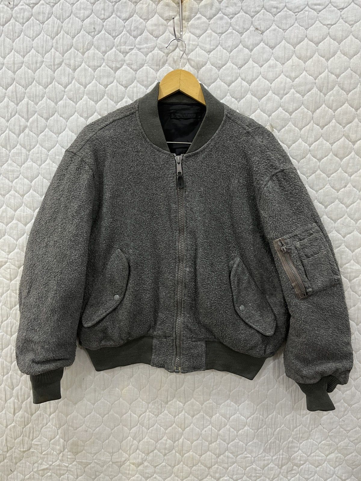 Japanese Brand (Aaa). UNITED GEAR RIVERSIBLE BOMBER JACKET Size US M / EU 48-50 / 2 - 1 Thumbnail