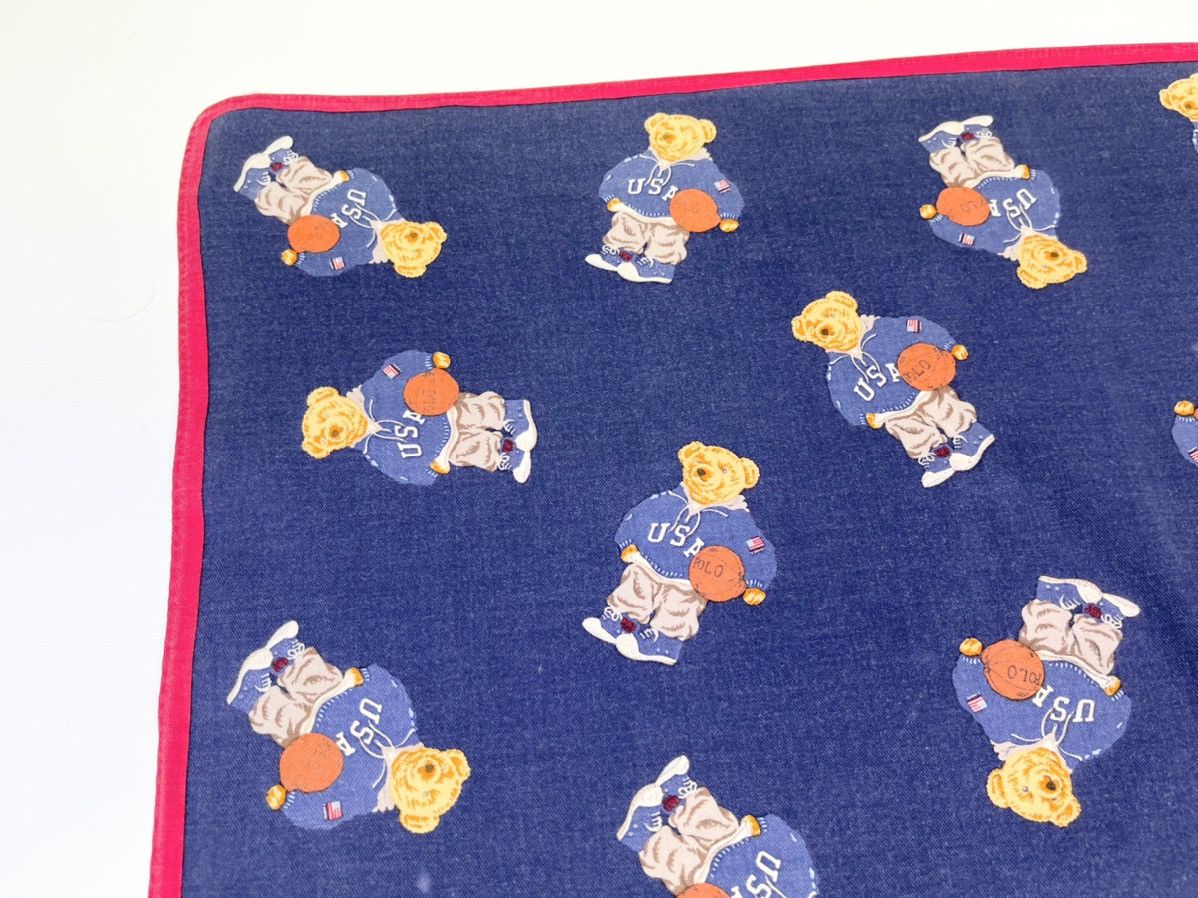 Polo Ralph Lauren Polo Ralph Lauren Bear Bandana Handkerchief Neckerchief Size ONE SIZE - 5 Thumbnail
