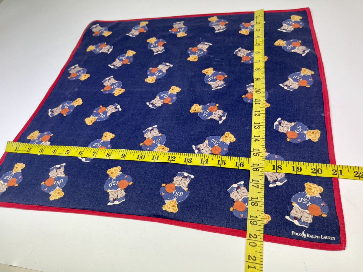 Polo Ralph Lauren Polo Ralph Lauren Bear Bandana Handkerchief Neckerchief Size ONE SIZE - 10 Thumbnail
