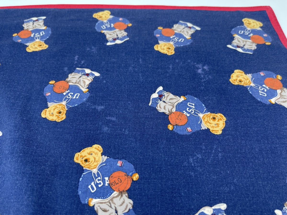 Polo Ralph Lauren Polo Ralph Lauren Bear Bandana Handkerchief Neckerchief Size ONE SIZE - 8 Thumbnail