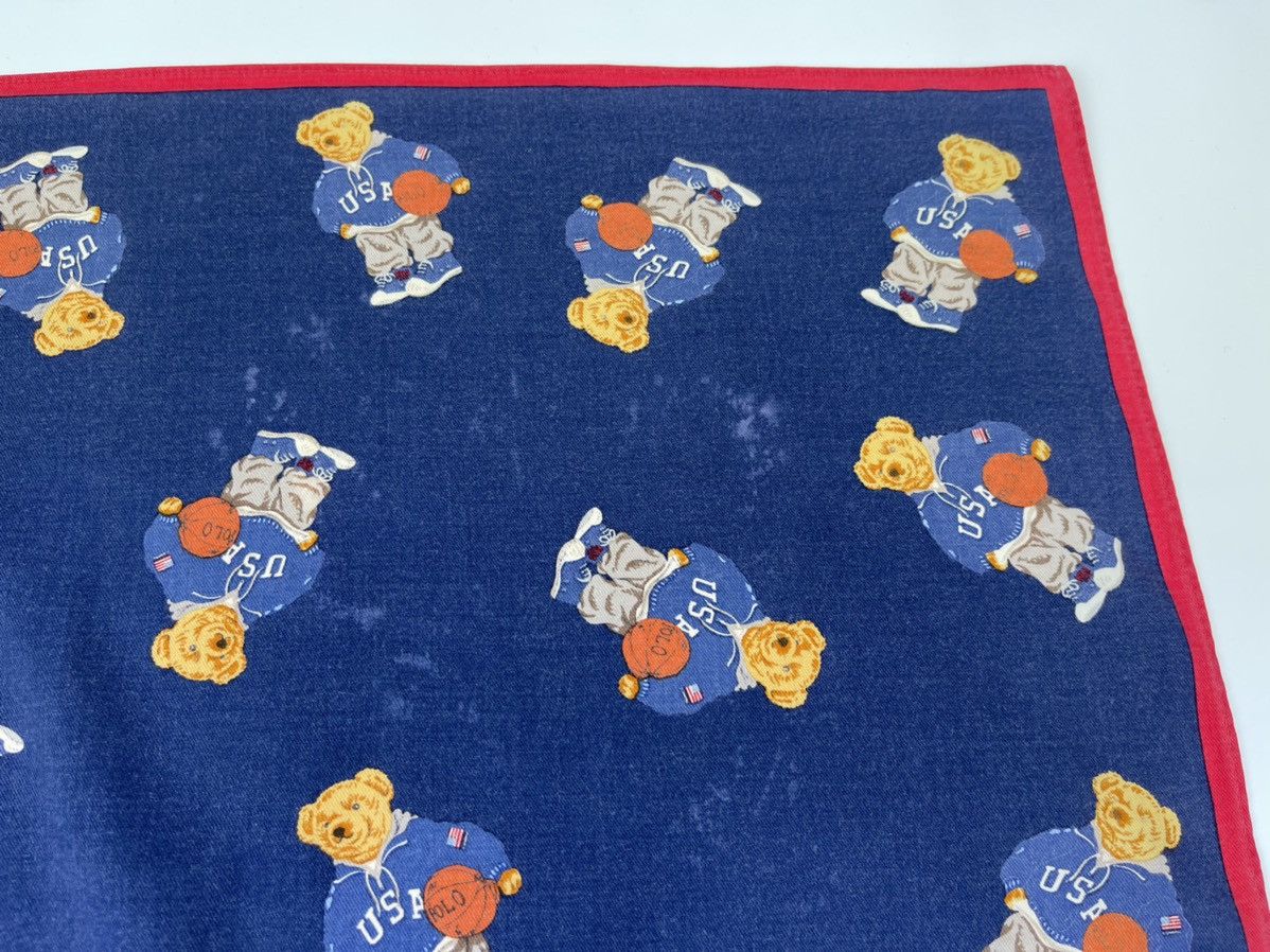Polo Ralph Lauren Polo Ralph Lauren Bear Bandana Handkerchief Neckerchief Size ONE SIZE - 6 Thumbnail