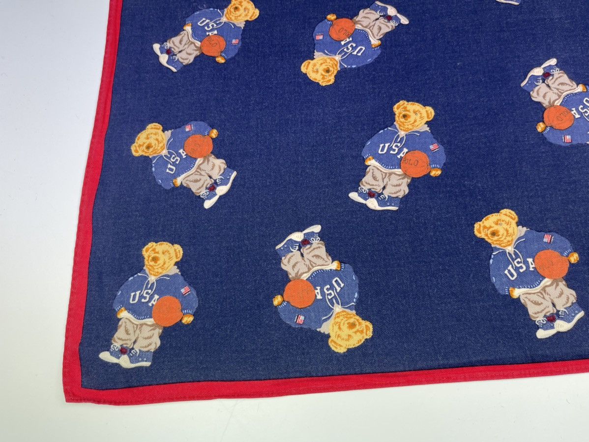 Polo Ralph Lauren Polo Ralph Lauren Bear Bandana Handkerchief Neckerchief Size ONE SIZE - 4 Thumbnail