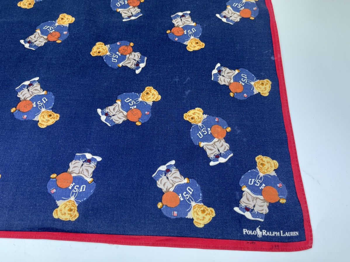 Polo Ralph Lauren Polo Ralph Lauren Bear Bandana Handkerchief Neckerchief Size ONE SIZE - 3 Thumbnail