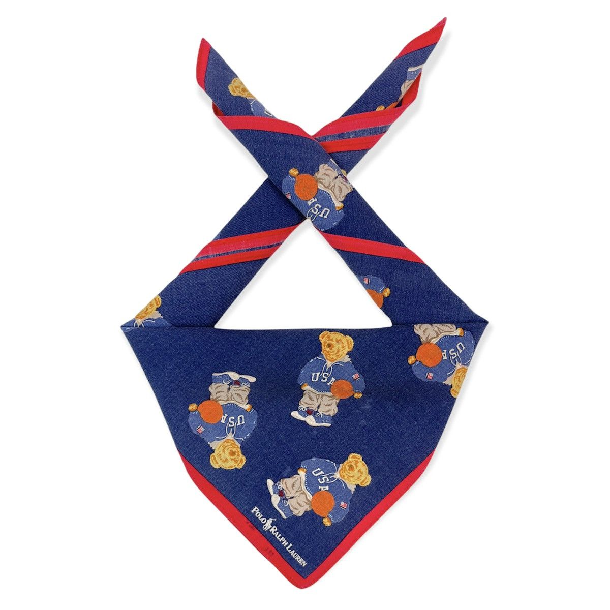 Polo Ralph Lauren Polo Ralph Lauren Bear Bandana Handkerchief Neckerchief Size ONE SIZE - 1 Thumbnail